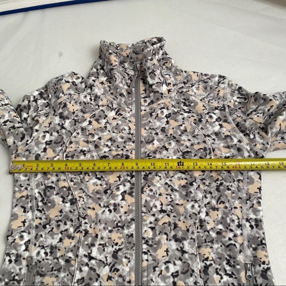 Lululemon Fleur Silver Spoon Asana multicolor gray tan jacket - Picture 7 of 8